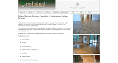 Desktop Screenshot of polishedconcreteconcepts.com.au